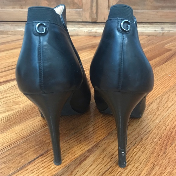 Guess black leather booties - Picture 3 of 7